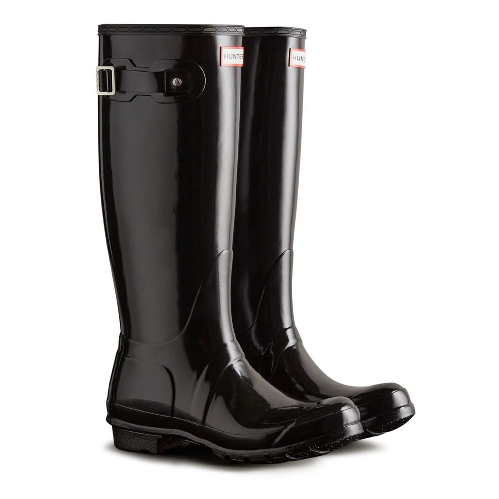 Hunter Women's Original Tall Gloss Rain Boots. Excellent condition! Size US6